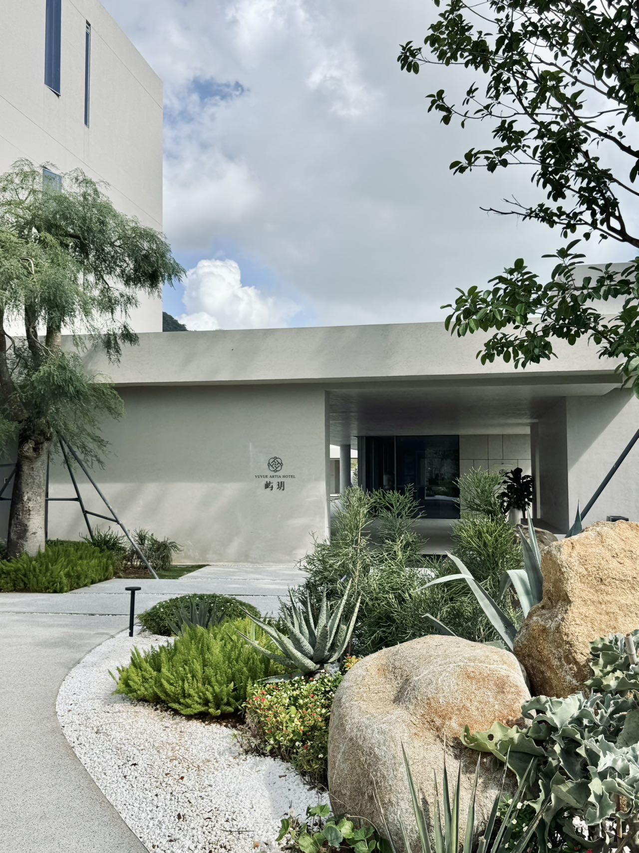 Hotel entrance