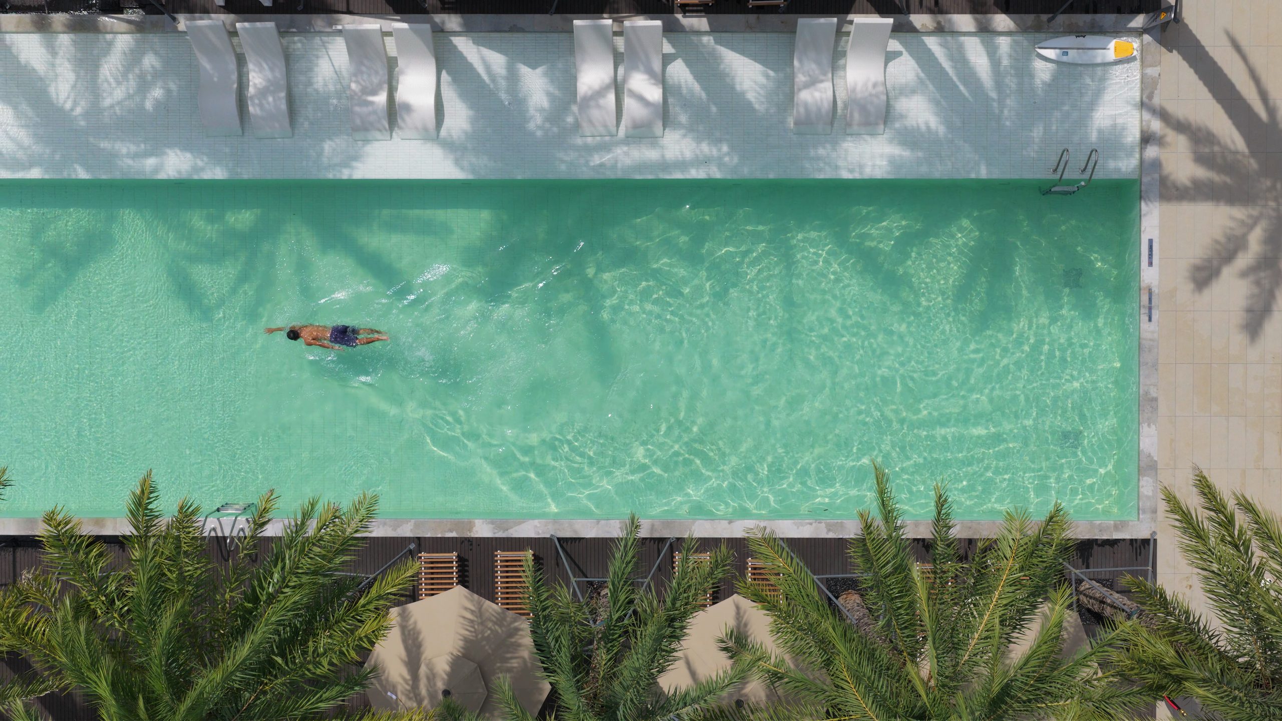 Outdoor swimming pool