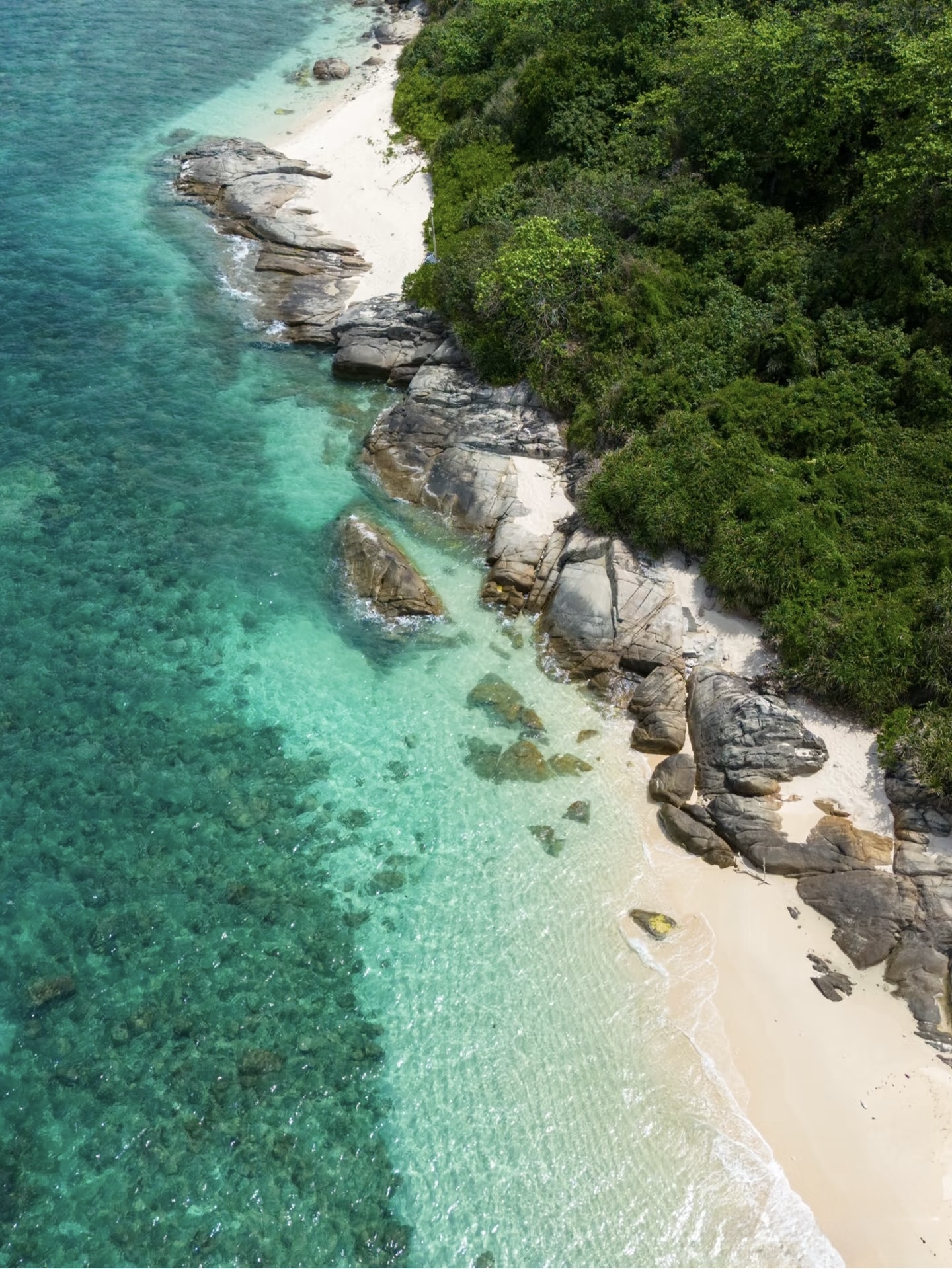 Pristine Hainan ocean